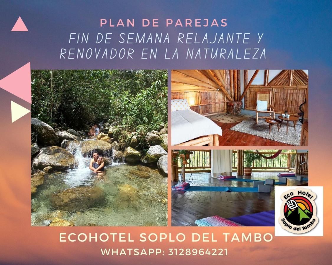 Ecohotel Soplo Del Tambo Cocorná Dış mekan fotoğraf
