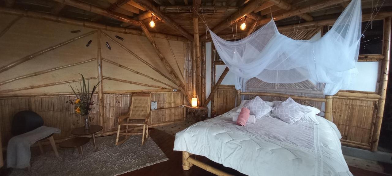 Ecohotel Soplo Del Tambo Cocorná Dış mekan fotoğraf
