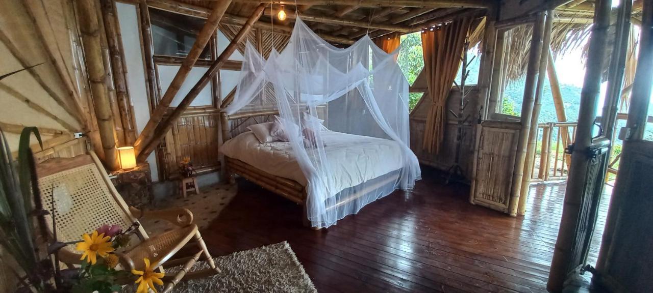 Ecohotel Soplo Del Tambo Cocorná Dış mekan fotoğraf