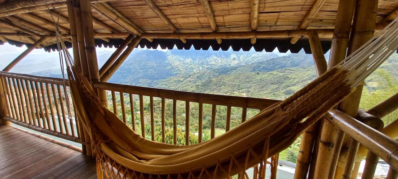Ecohotel Soplo Del Tambo Cocorná Dış mekan fotoğraf