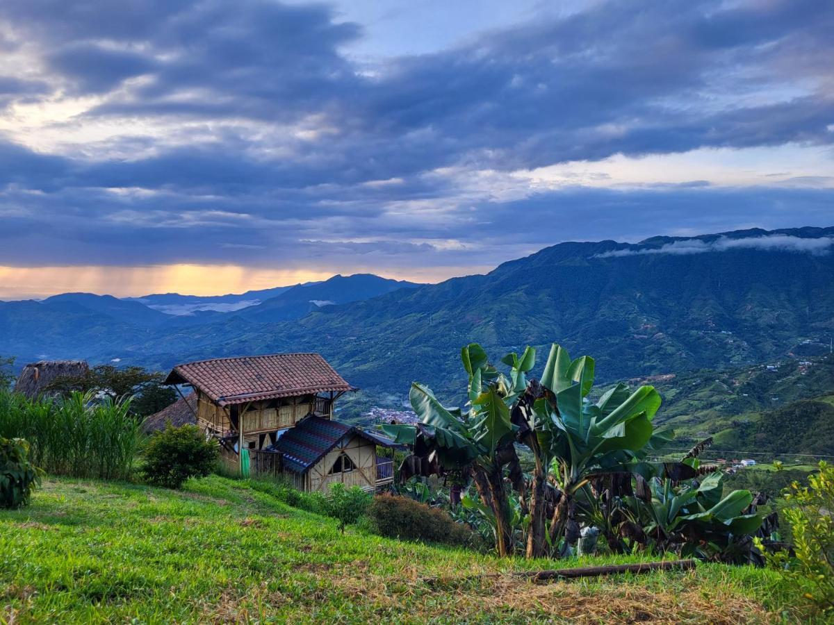 Ecohotel Soplo Del Tambo Cocorná Dış mekan fotoğraf