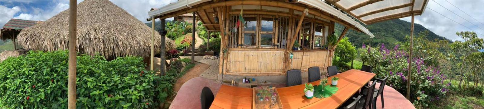 Ecohotel Soplo Del Tambo Cocorná Dış mekan fotoğraf