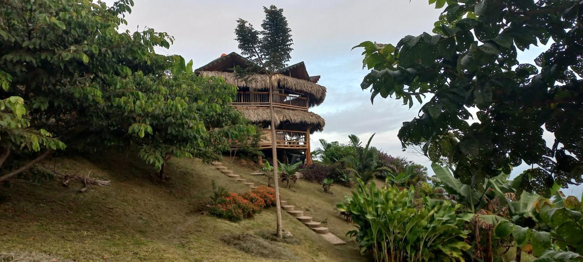 Ecohotel Soplo Del Tambo Cocorná Dış mekan fotoğraf