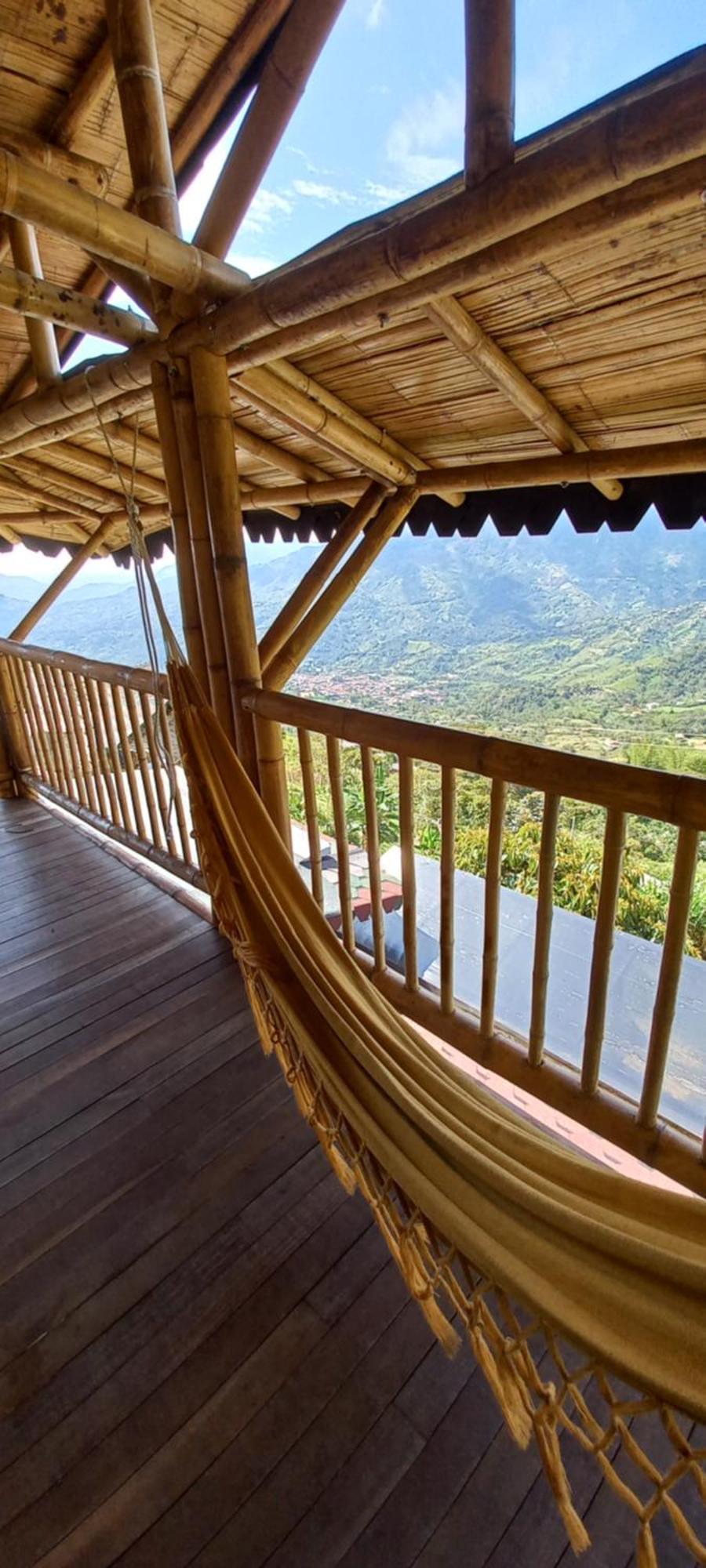Ecohotel Soplo Del Tambo Cocorná Dış mekan fotoğraf