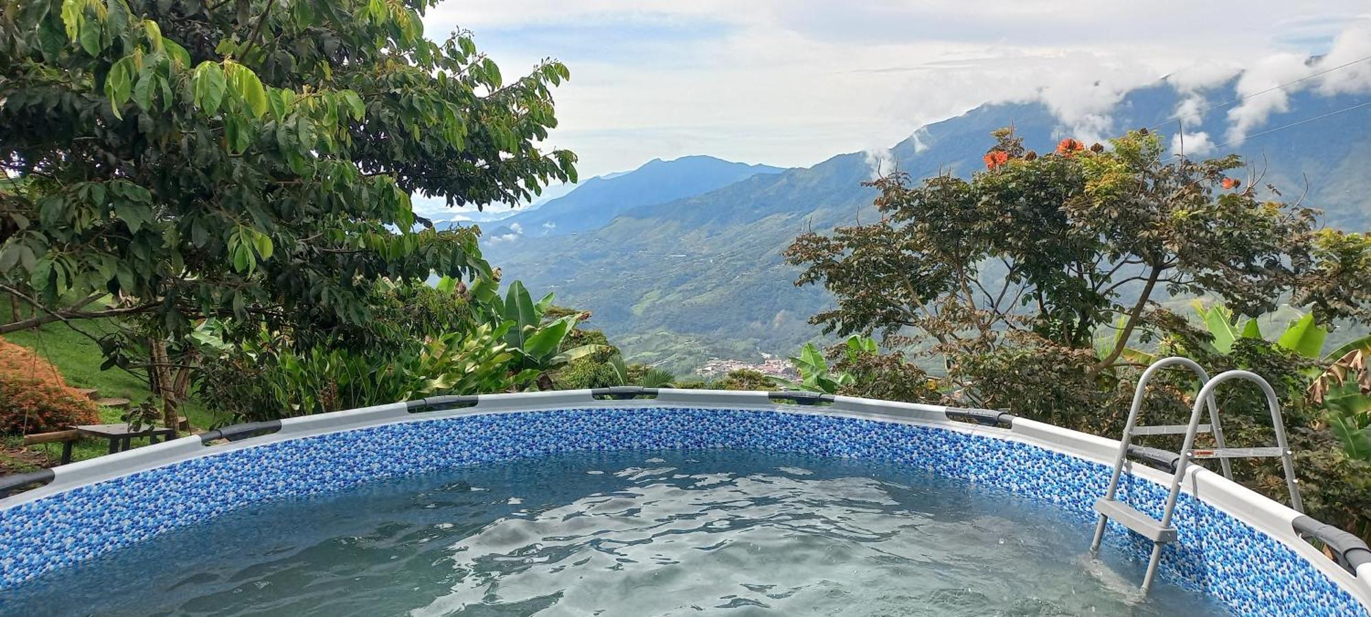 Ecohotel Soplo Del Tambo Cocorná Dış mekan fotoğraf
